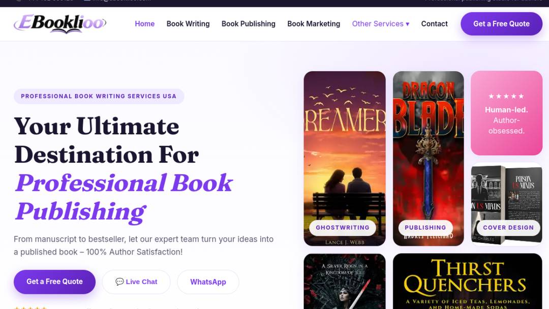 EBooklioo โ Book Publishing Platform